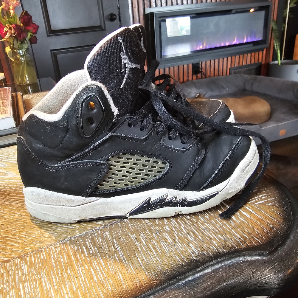 Jordan Kids Sneakers Black and White